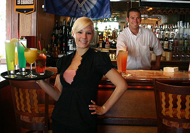 Zocalo Waitress & Luke