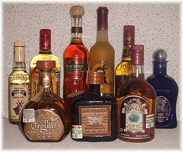 TYPES OF TEQUILA